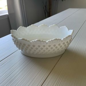 Fenton milk glass